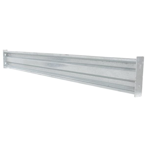 Vestil Galvanized Guard Rail-Bolt On 89.875 In GR-F2R-BO-8-HDG - main